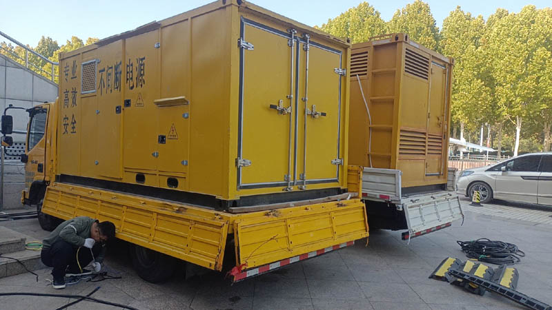 宿松柴油发电机组和UPS电源配合使用时的注意事项